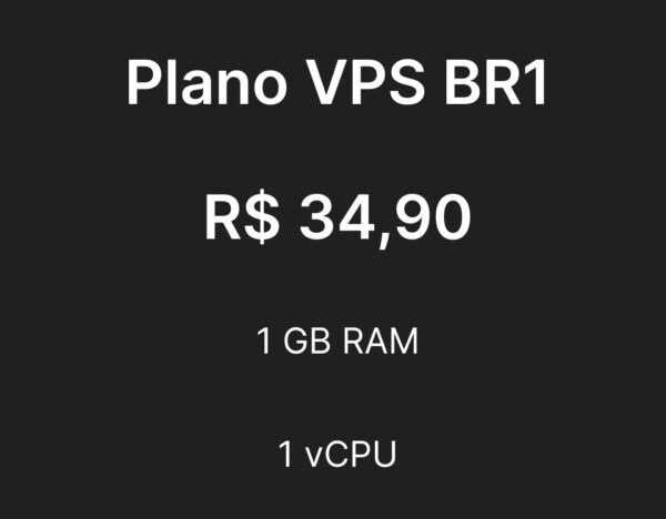 Plano VPS BR1